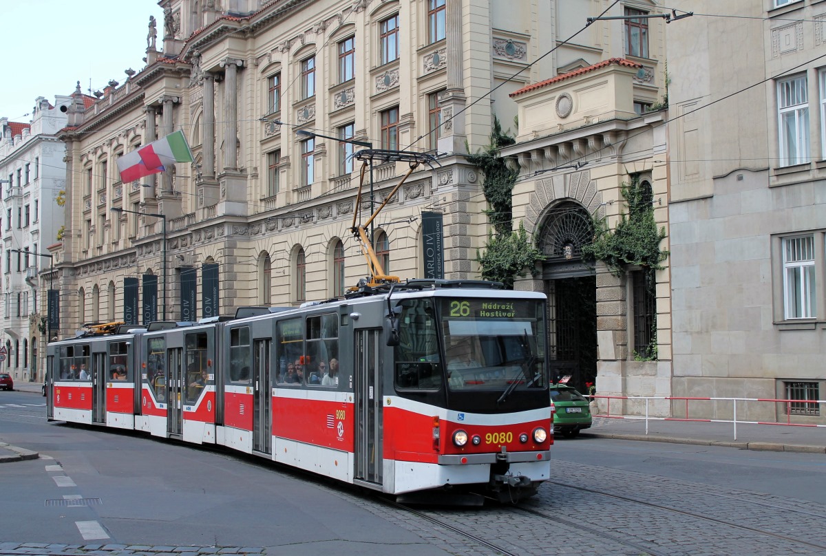 Прага, Tatra KT8D5R.N2P № 9080