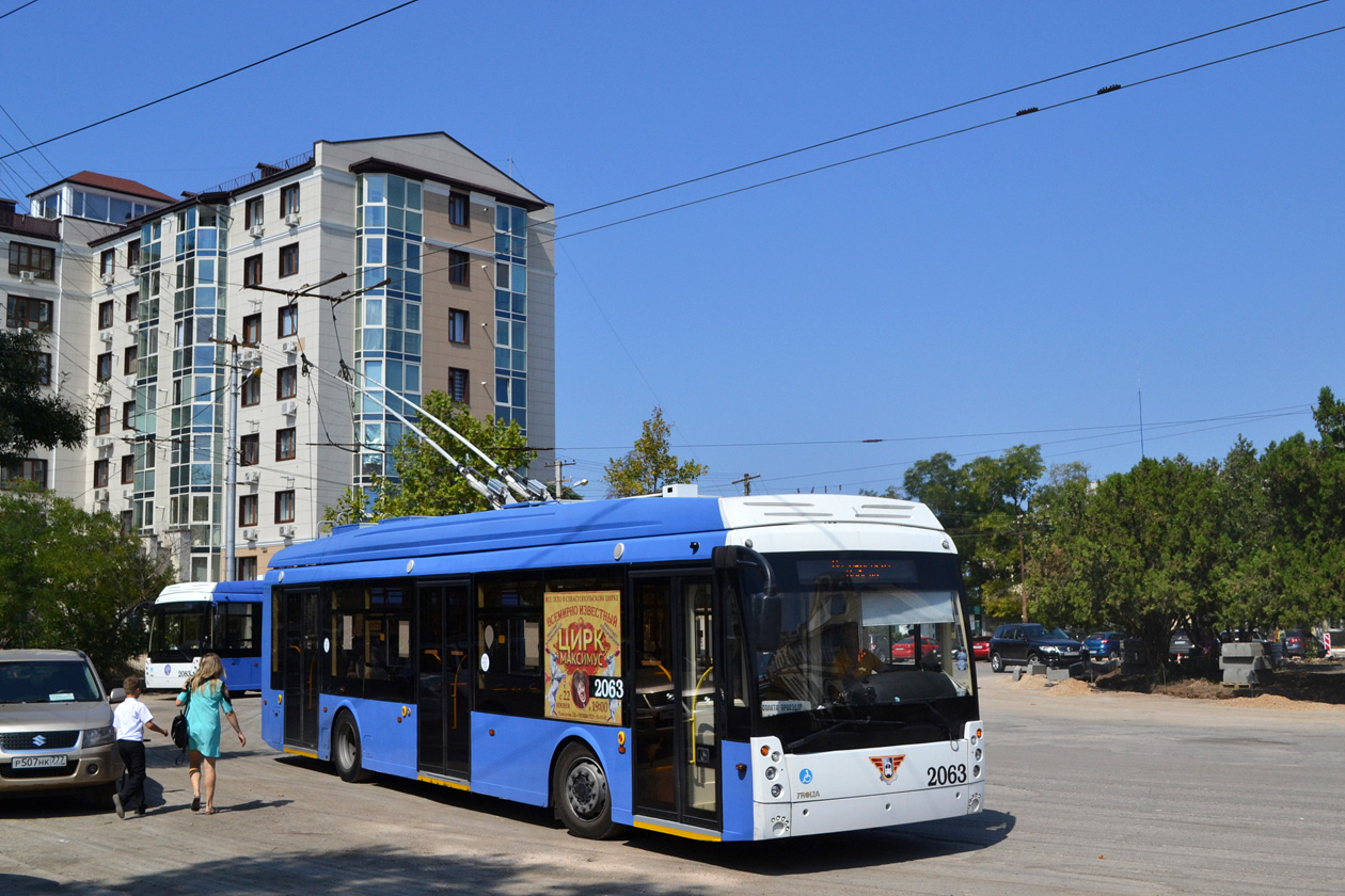 Sevastopol, Trolza-5265.02 “Megapolis” № 2063