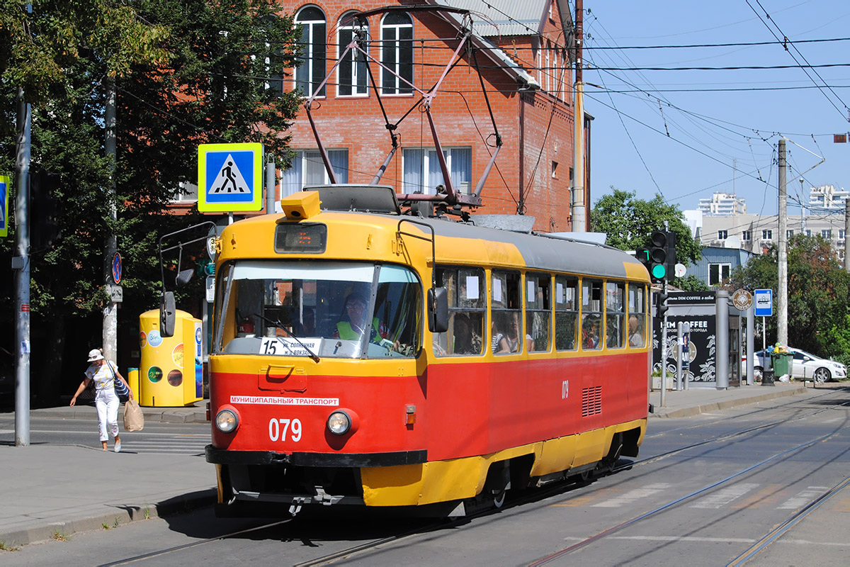 Краснодар, Tatra T3SU № 079