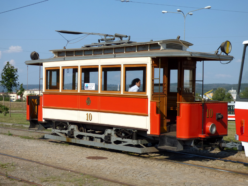 Brno, Graz MV1 — 10; Brno — Streetparty 150 — 150 years of public transport in Brno celebrations