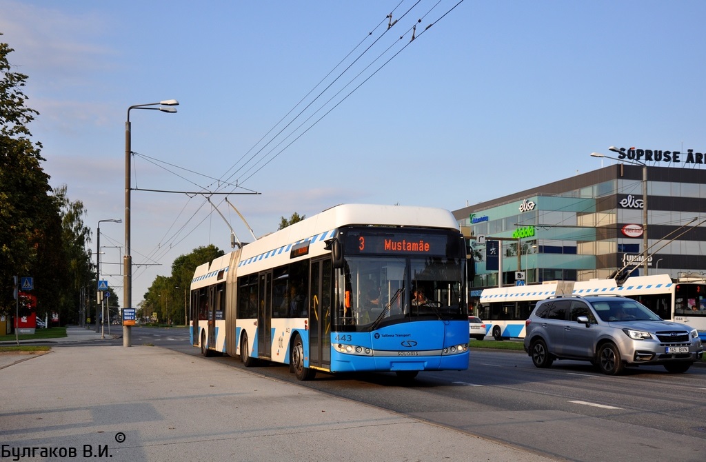 Таллин, Solaris Trollino III 18 AC № 443