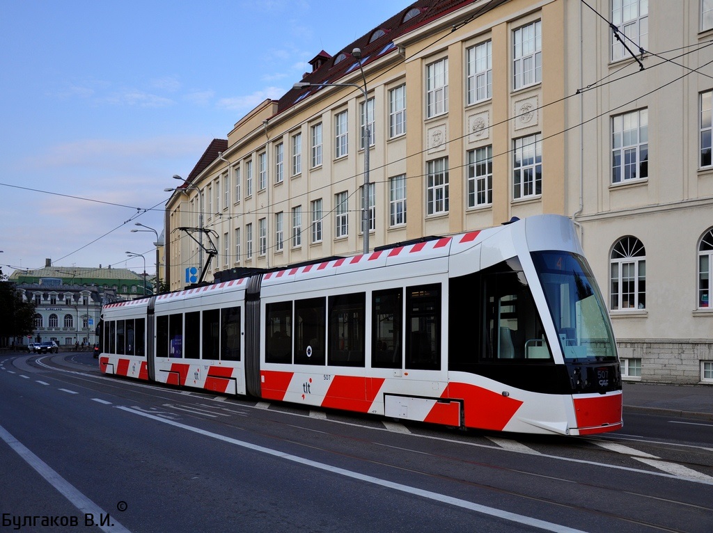 Tallinn, CAF Urbos AXL N°. 507