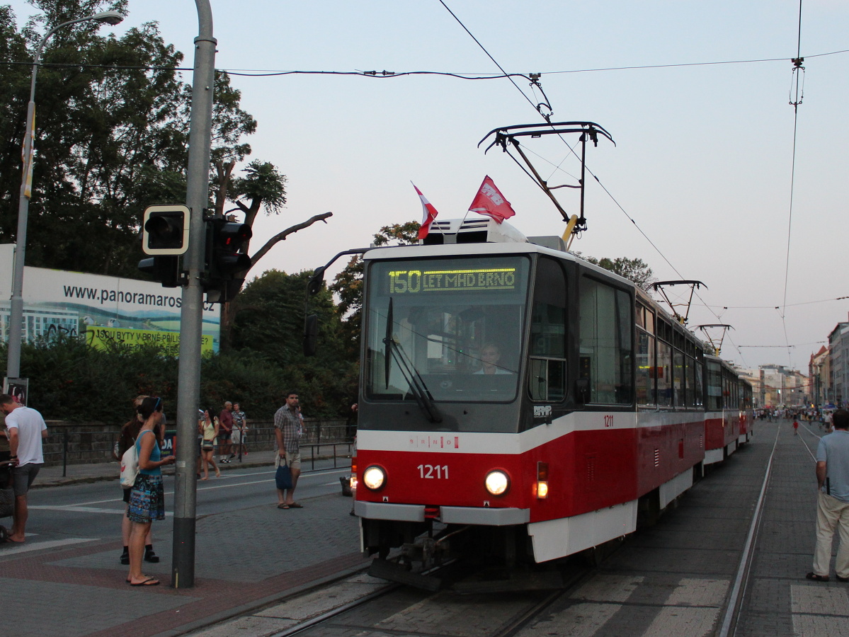Brno — Streetparty 150 — 150 years of public transport in Brno celebrations