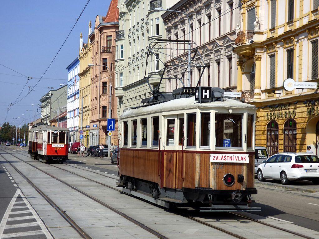 Брно, KPS mv6.3 № 107; Брно — Streetparty 150 — празднование 150-летия городского транспорта в г. Брно