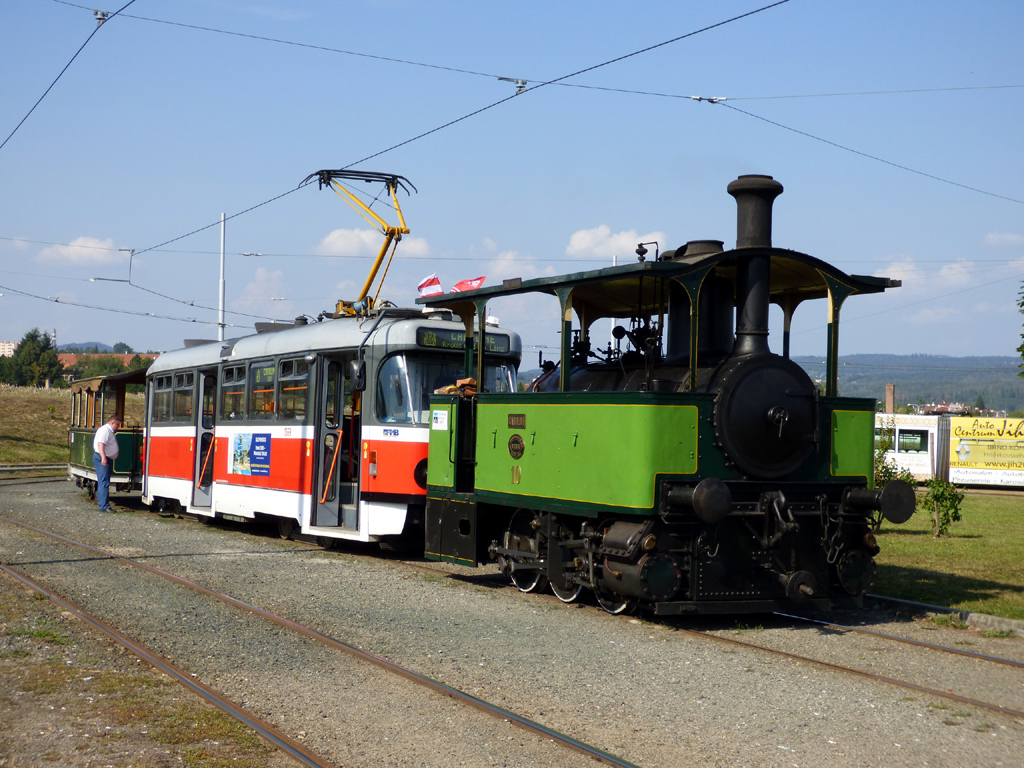 Брно, Паровоз Krauss № 10; Брно — Streetparty 150 — празднование 150-летия городского транспорта в г. Брно
