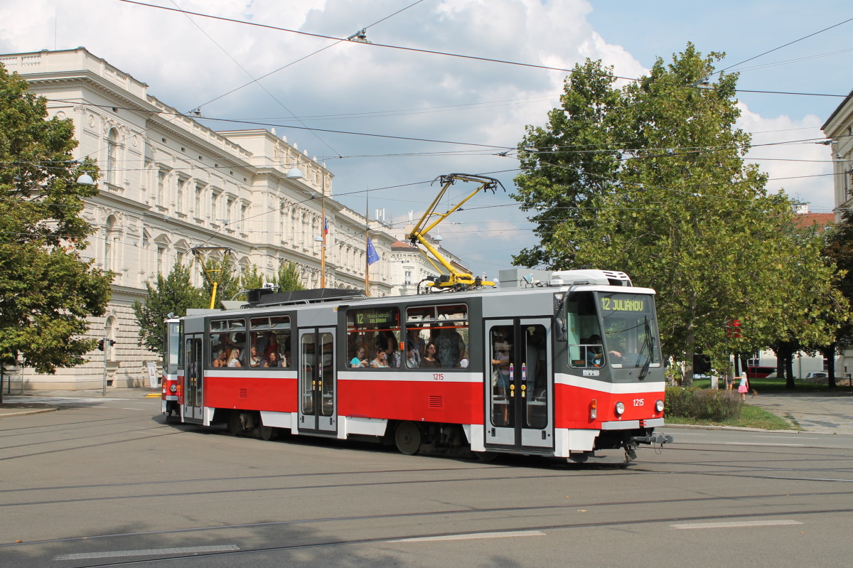 Брно, Tatra T6A5 № 1215