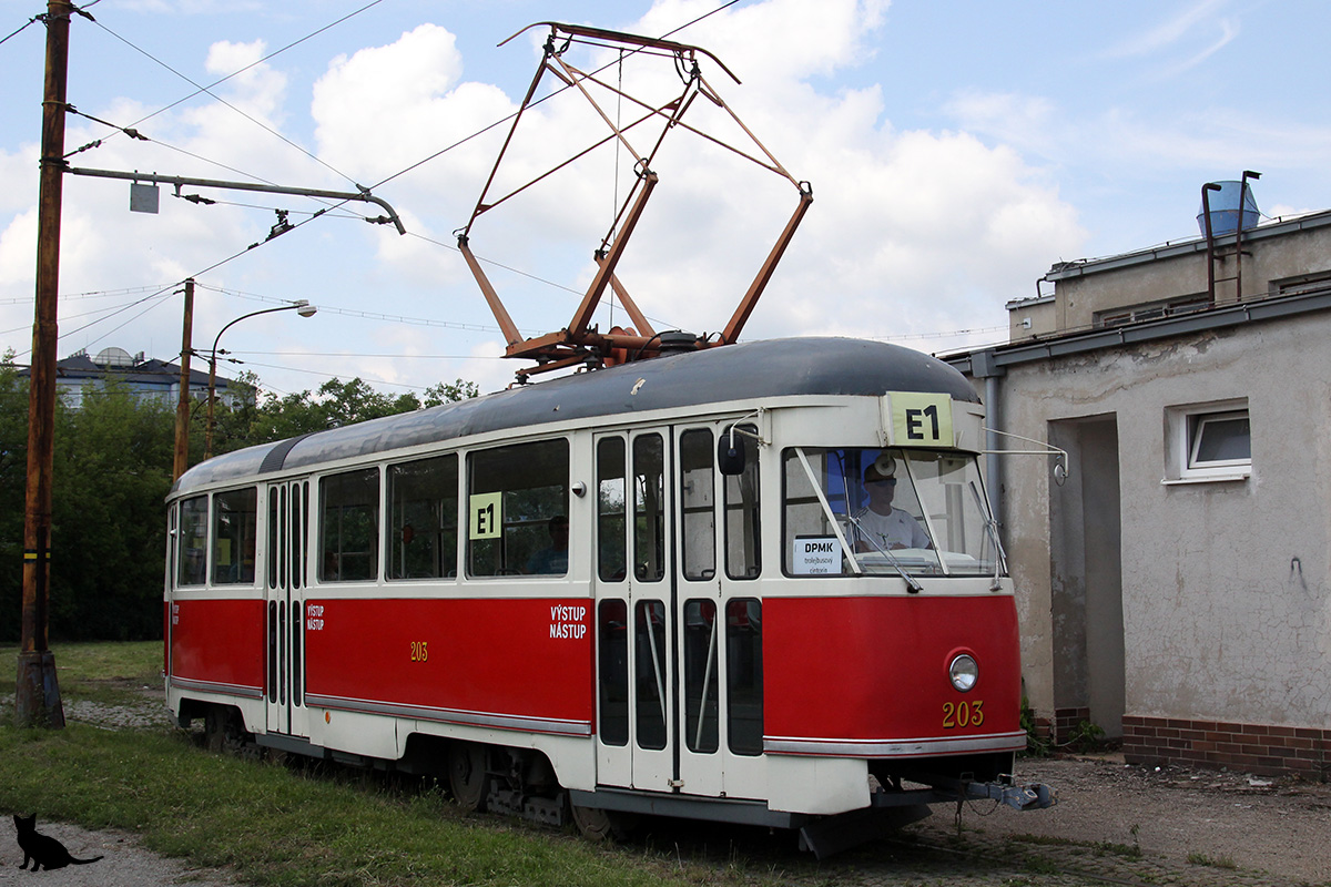 Košice, Tatra T1 č. 203; Košice — Košice Trolleybus day / Košický trolejbusový deň