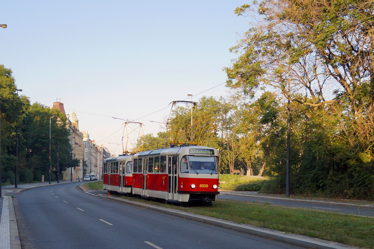 Прага, Tatra T3R.P № 8509