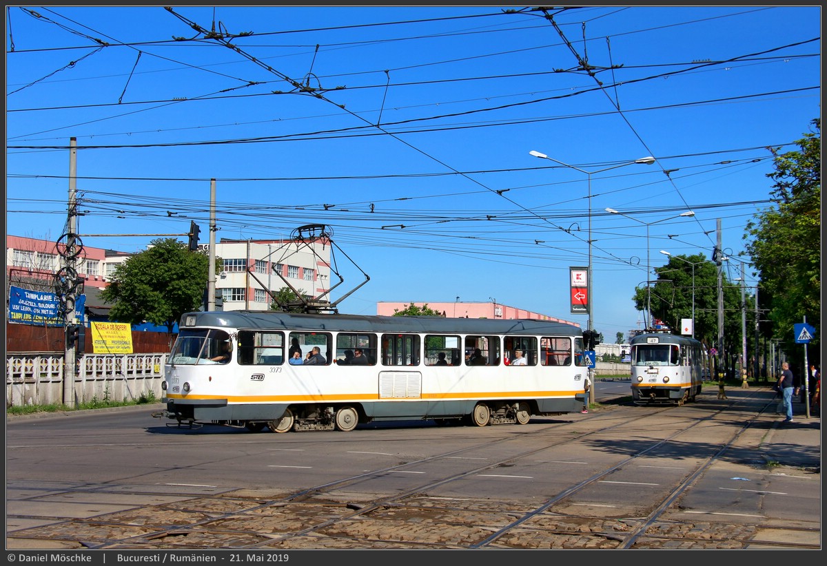 Бухарест - Илфов, Tatra T4R № 3373