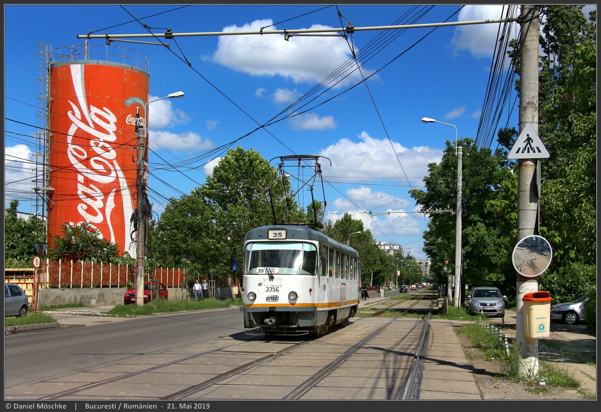 Бухарест - Илфов, Tatra T4R № 3356
