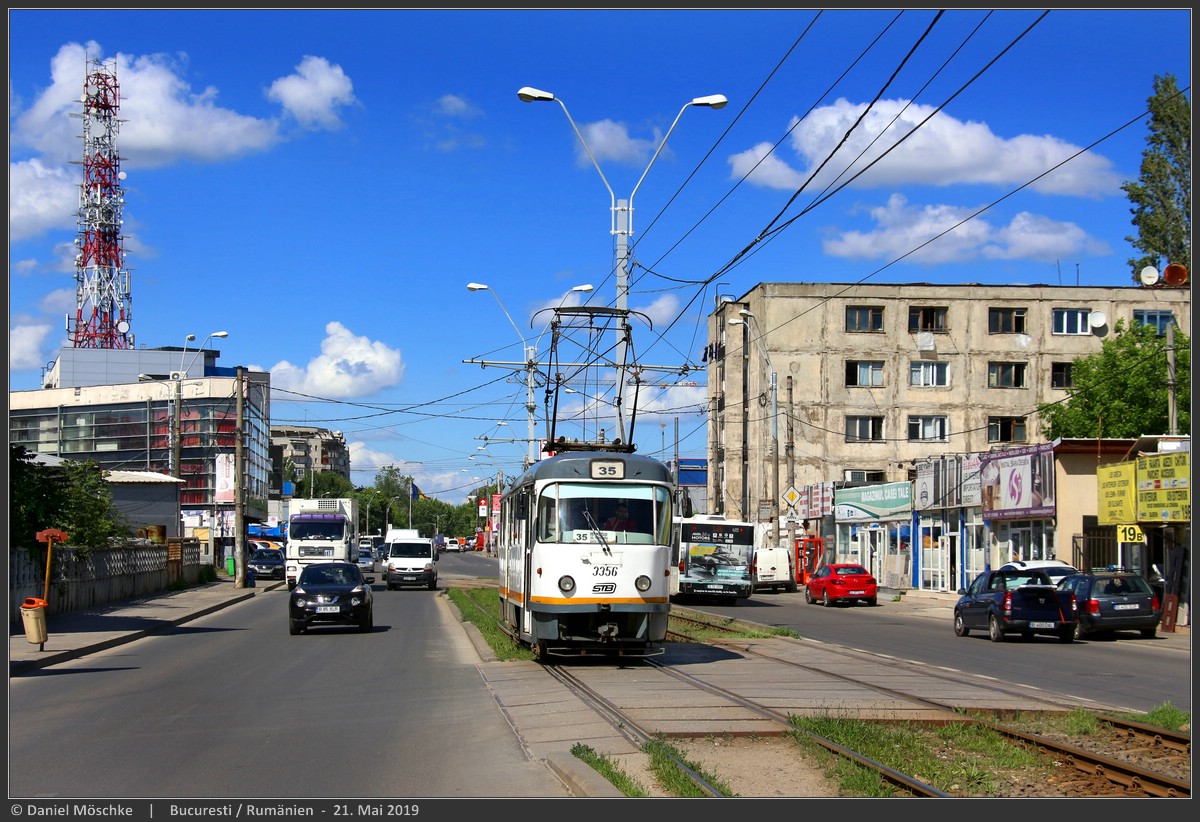 Бухарест - Илфов, Tatra T4R № 3356