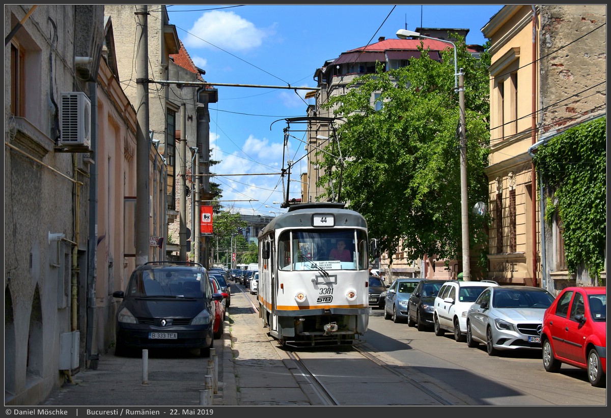 Бухарест - Илфов, Tatra T4R № 3381