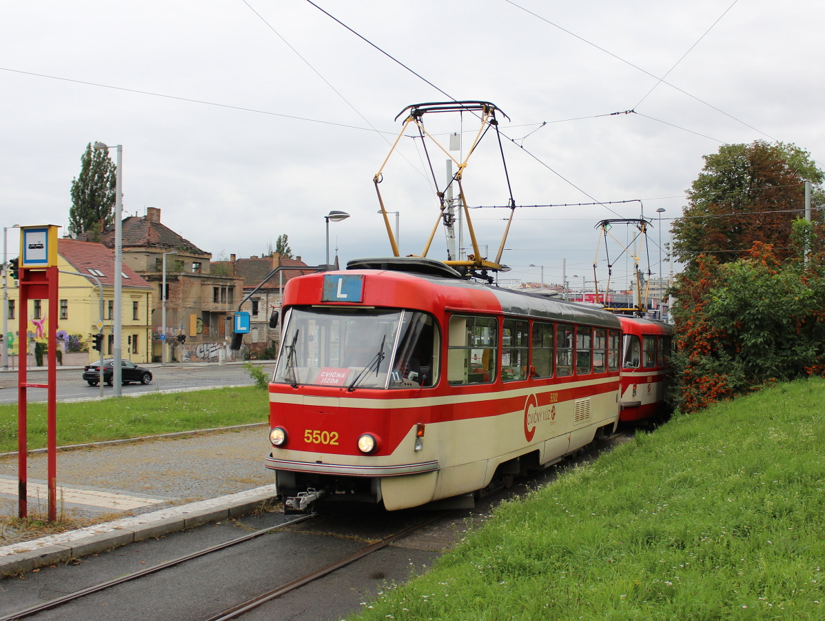 Прага, Tatra T3 № 5502