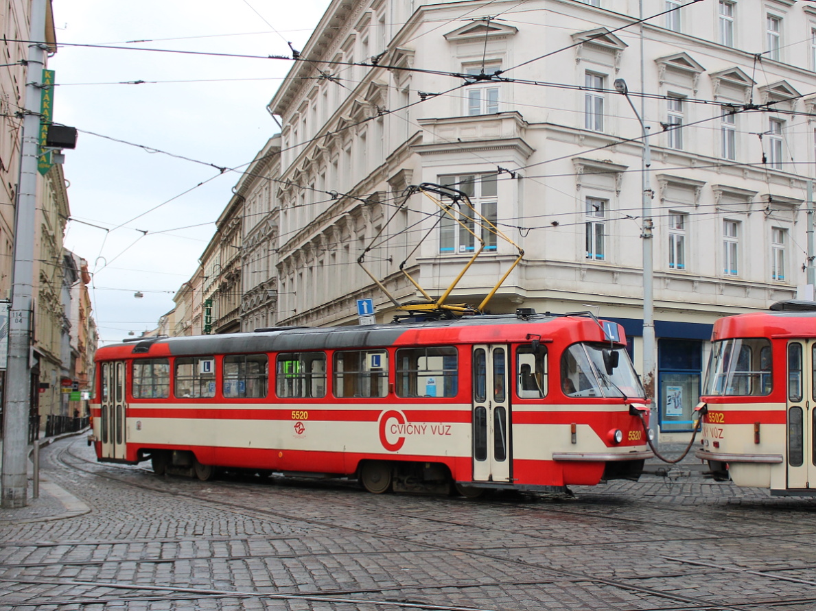 Прага, Tatra T3 № 5520