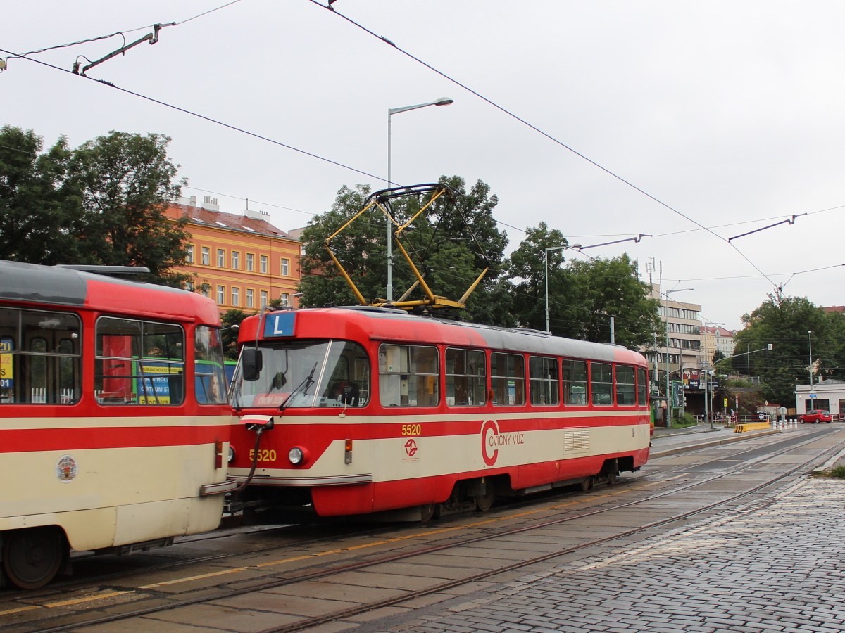 Прага, Tatra T3 № 5520