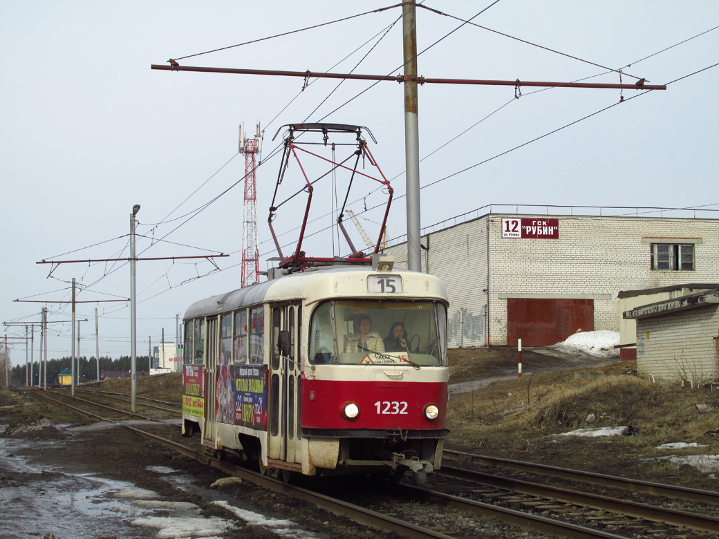 Ульяновск, Tatra T3SU № 1232