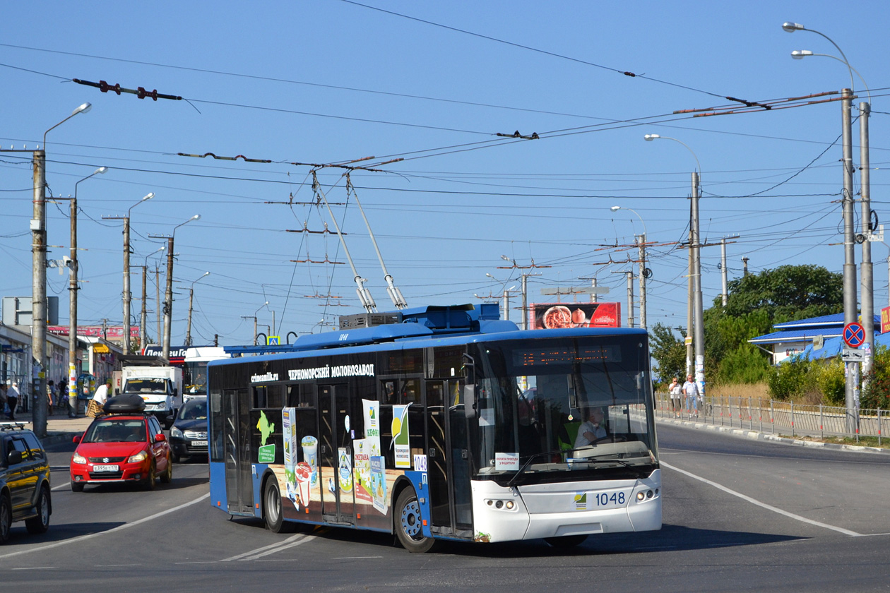 Севастополь, ЛАЗ E183A1 № 1048