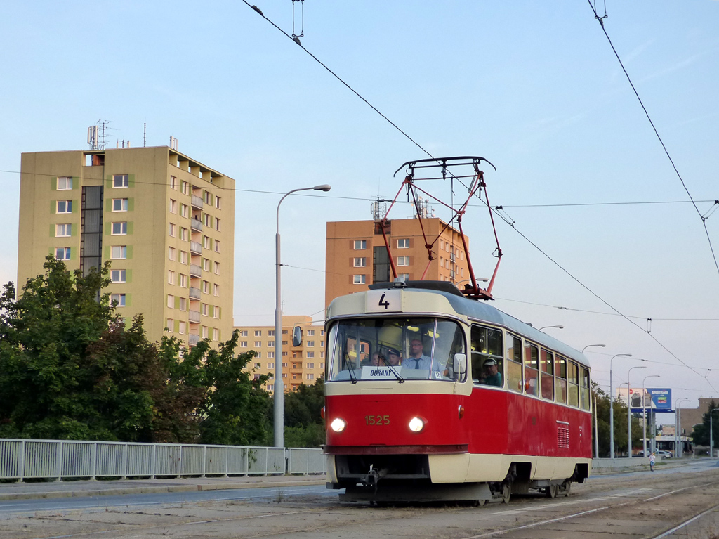 Брно, Tatra T3 № 1525; Брно — Streetparty 150 — празднование 150-летия городского транспорта в г. Брно