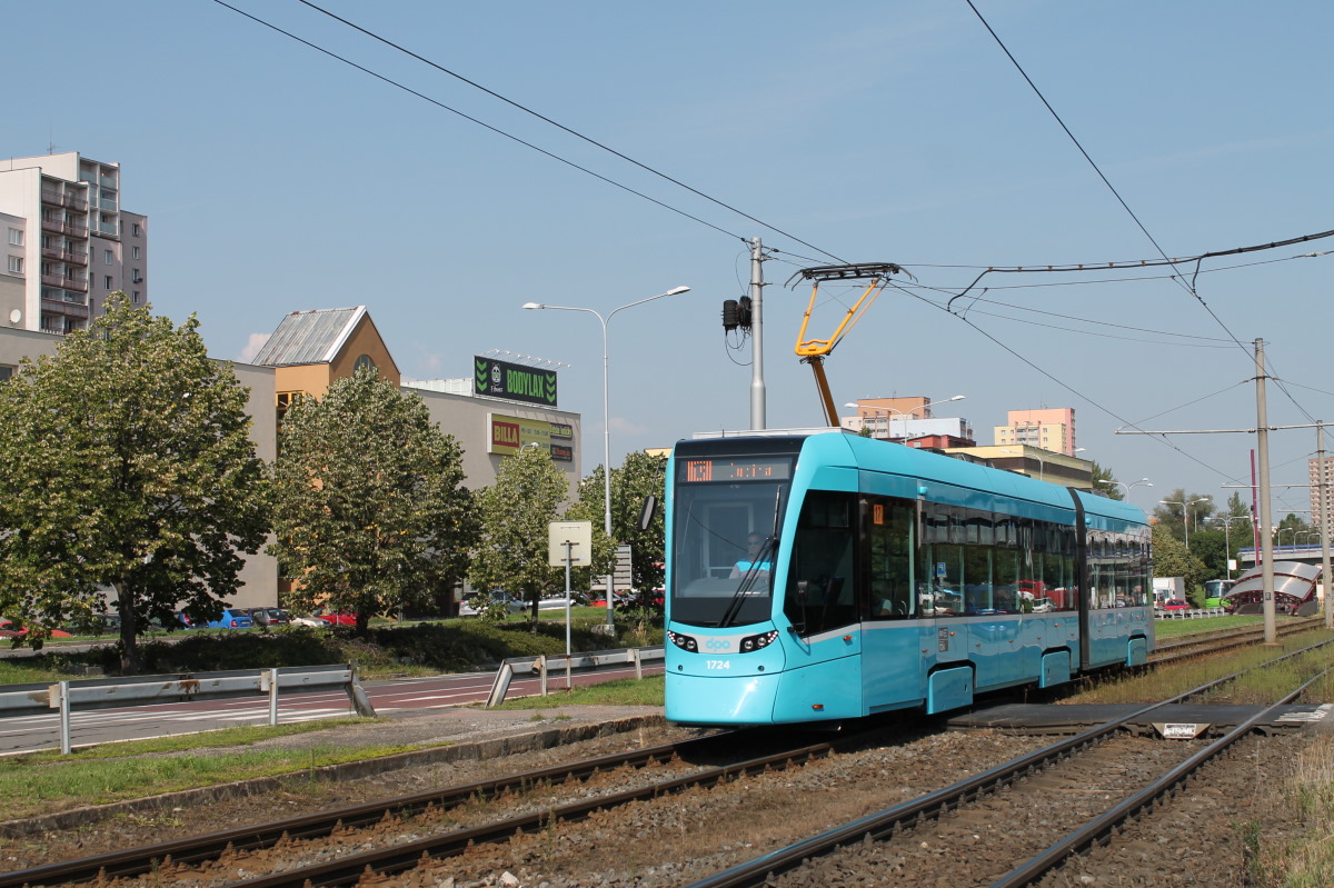 Острава, Stadler Tango NF2 № 1724