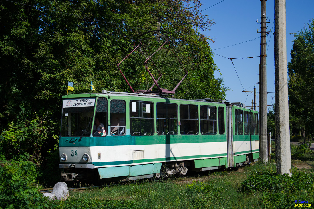 Житомир, Tatra KT4SU № 34
