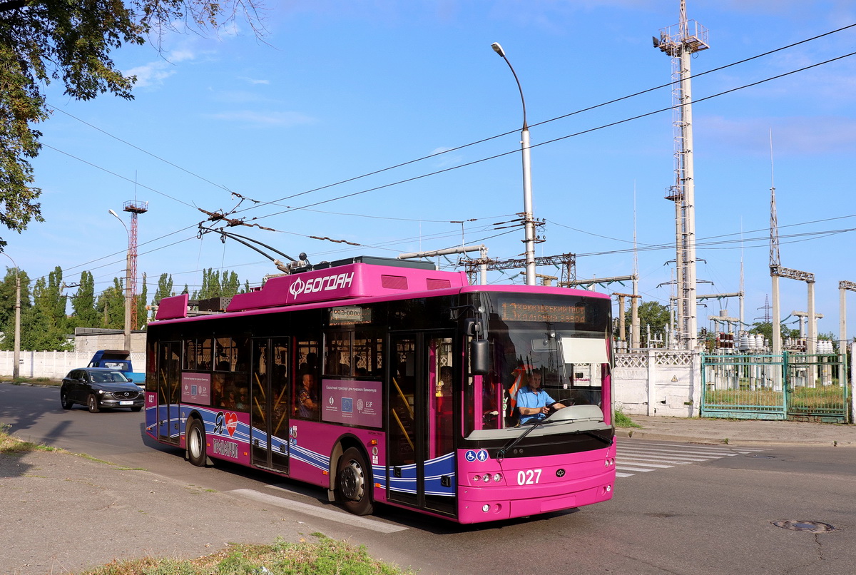 Кременчуг, Богдан Т70117 № 027