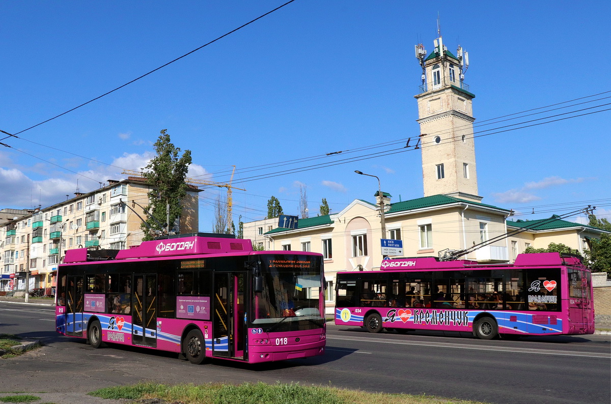 Кременчуг, Богдан Т70117 № 018