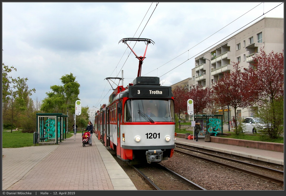 Галле, Tatra T4DC № 1201