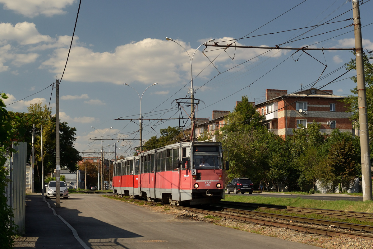 Краснодар, 71-605 (КТМ-5М3) № 597