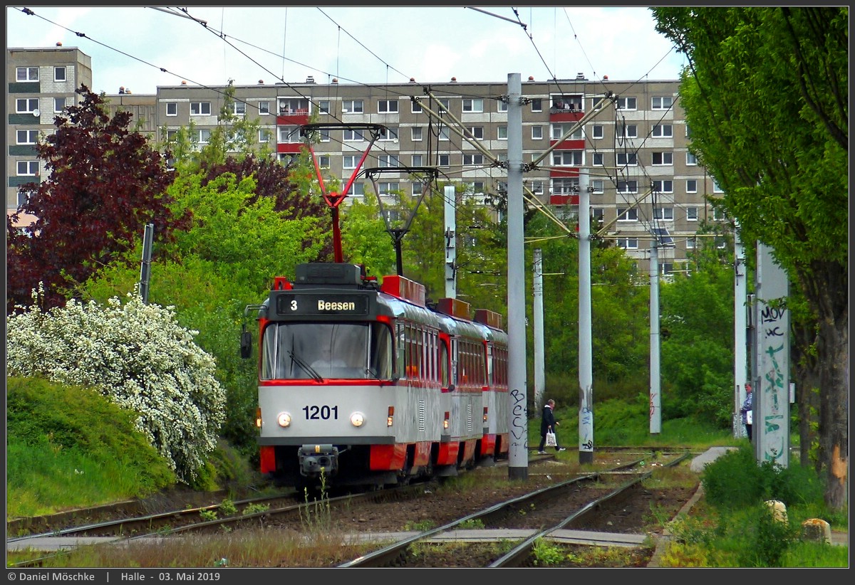 Галле, Tatra T4DC № 1201
