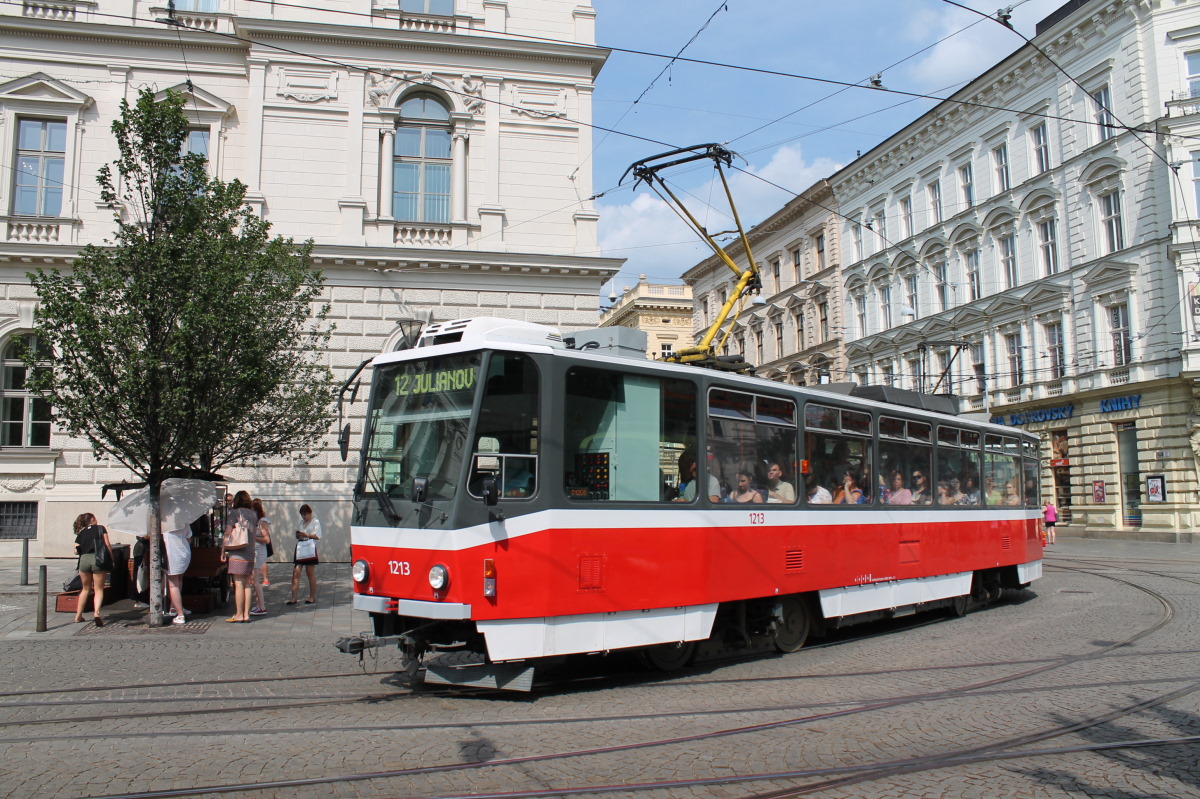 Брно, Tatra T6A5 № 1213