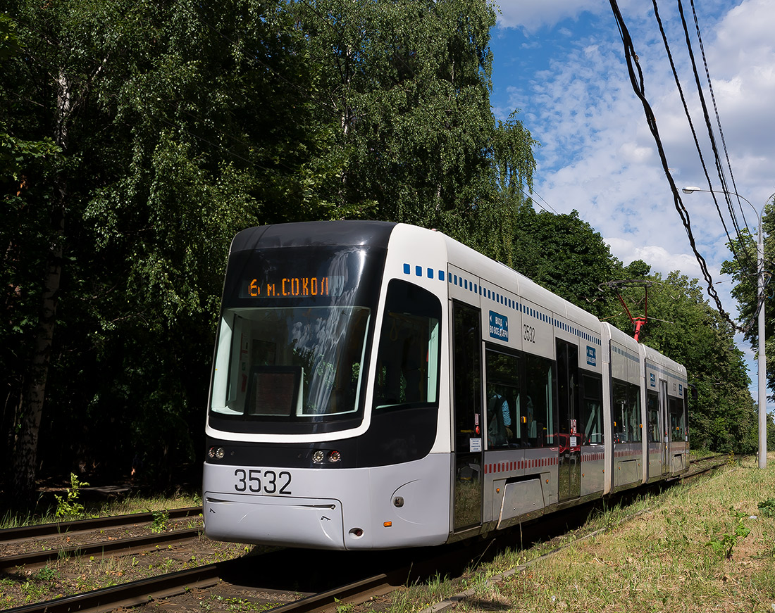 Москва, 71-414 (Pesa Fokstrot) № 3532