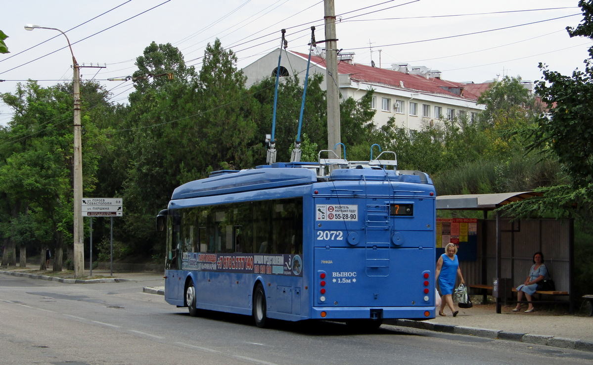 Севастополь, Тролза-5265.03 «Мегаполис» № 2072 Севастополь, Тролза-5265.03 «Мегаполис» № 2072