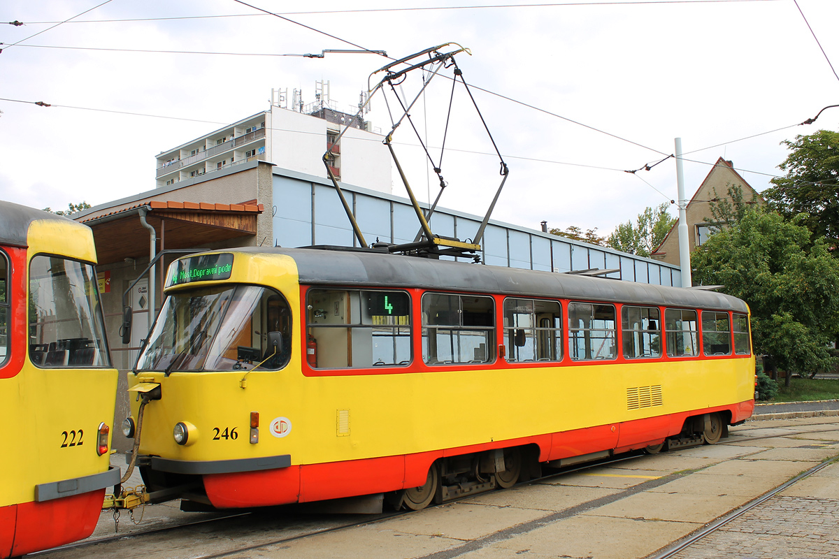 Мост ― Литвинов, Tatra T3M.3 № 246 Мост ― Литвинов, Tatra T3M.3 № 246