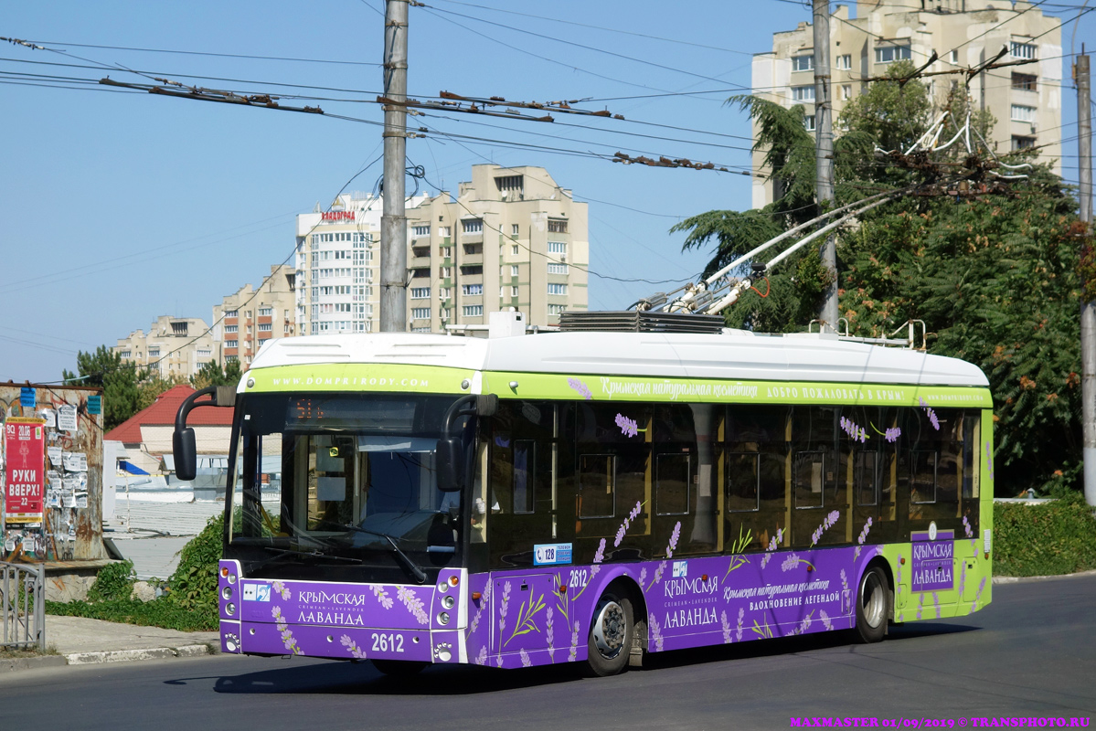 Крымский троллейбус, Тролза-5265.05 «Мегаполис» № 2612