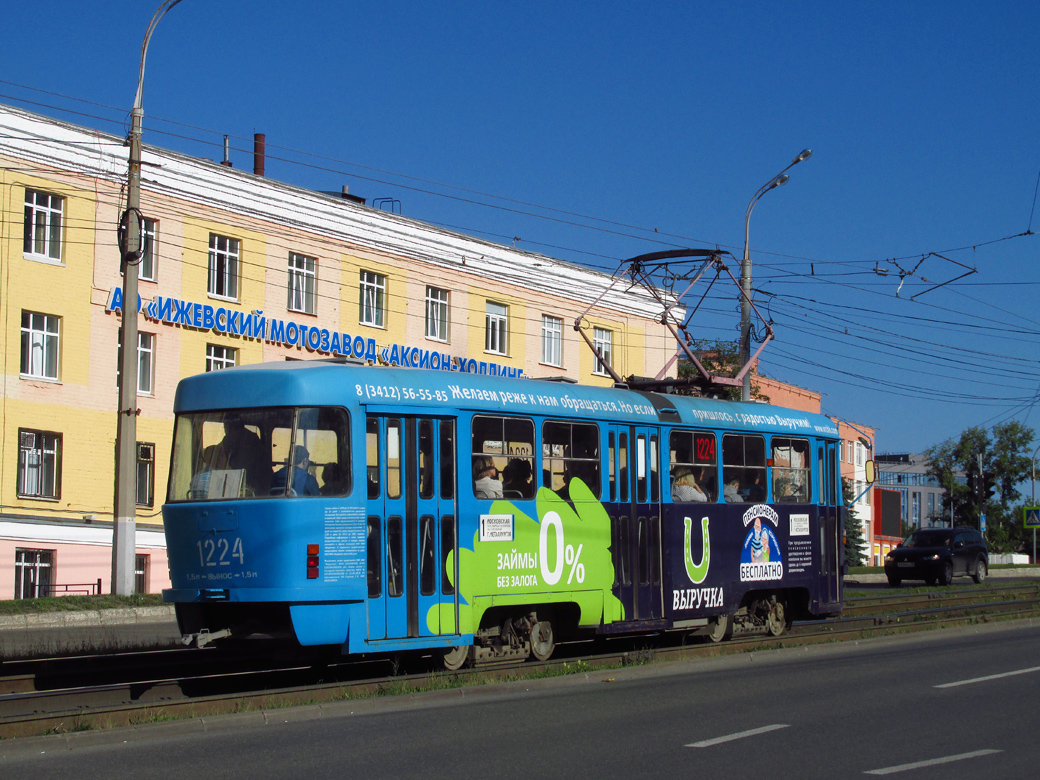 Ижевск, Tatra T3K № 1224
