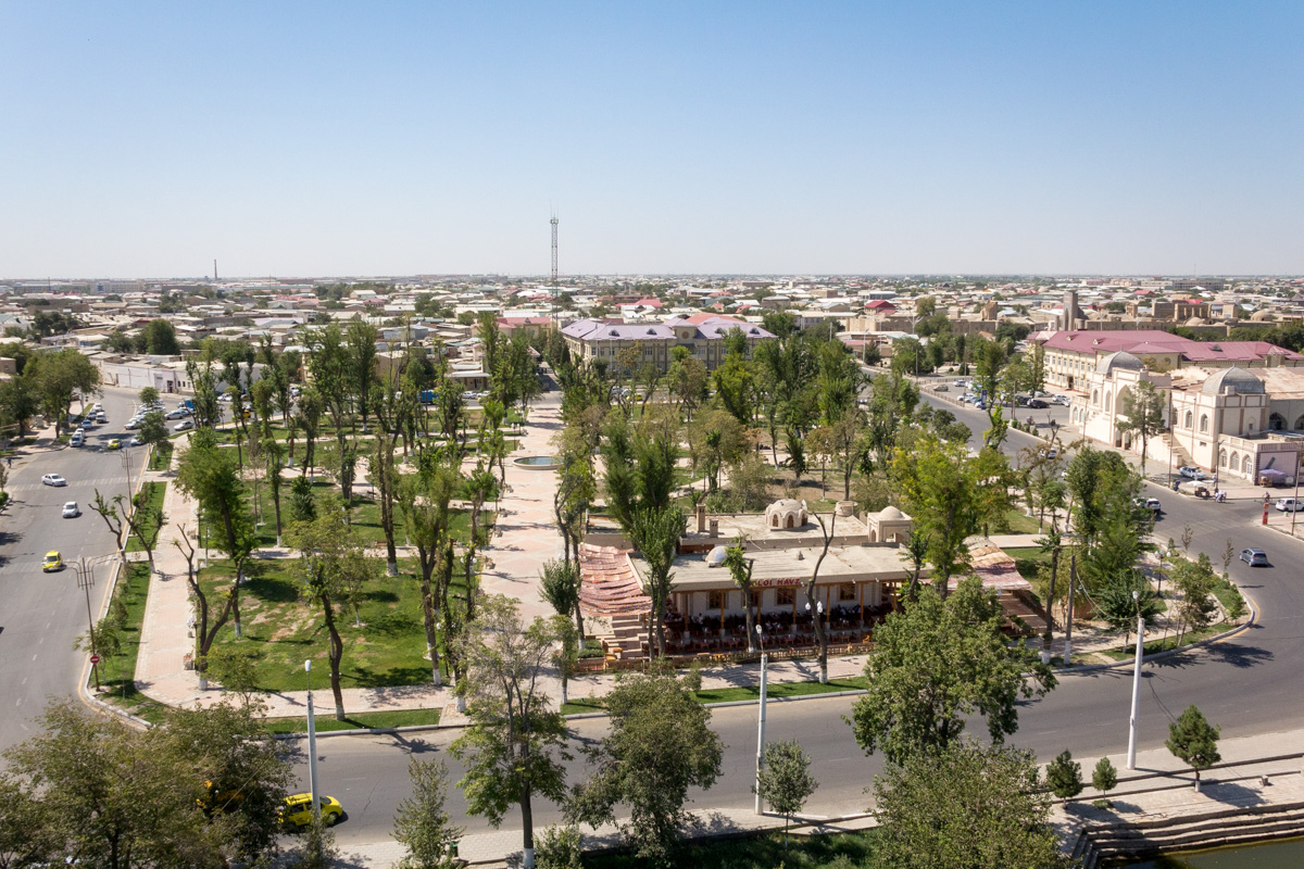 Бухара — Троллейбусные линии и инфраструктура