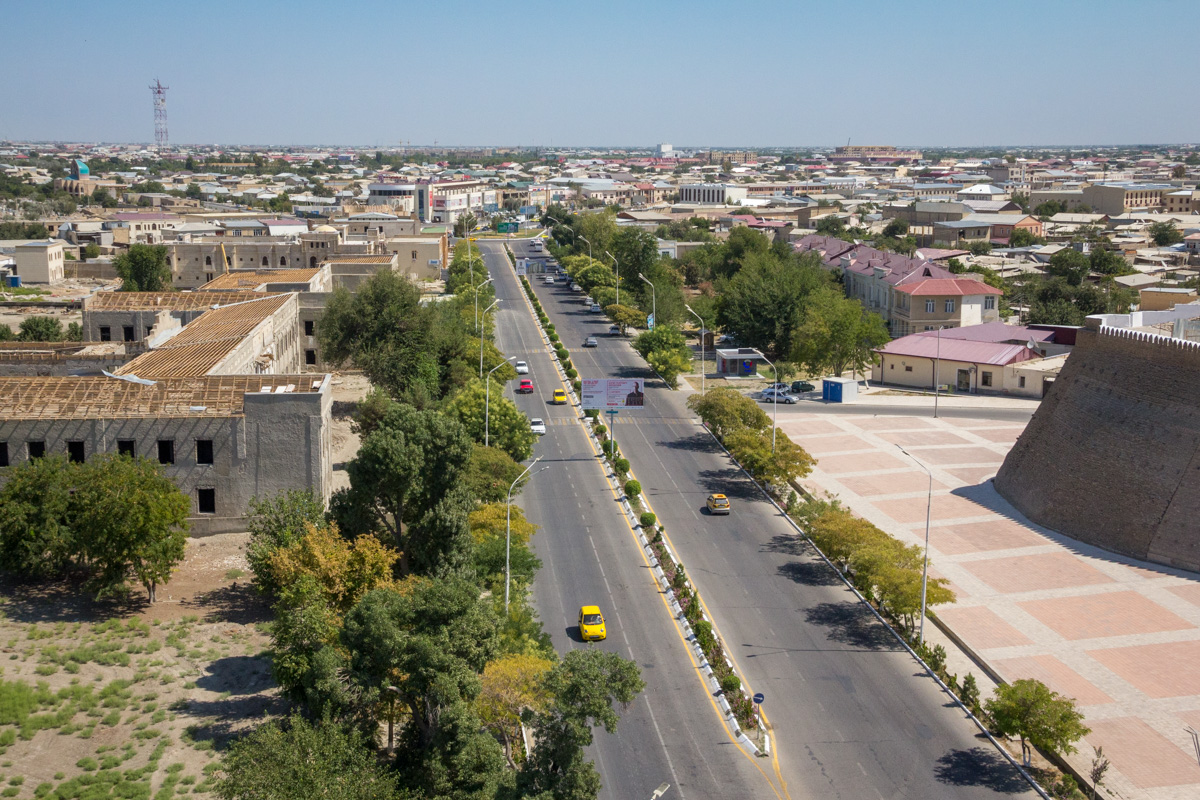 Bukhara — Trolleybus Lines and Infrastructure