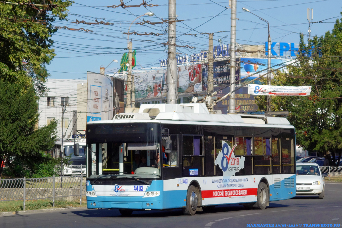 Krymo troleibusai, Bogdan T70115 nr. 4403