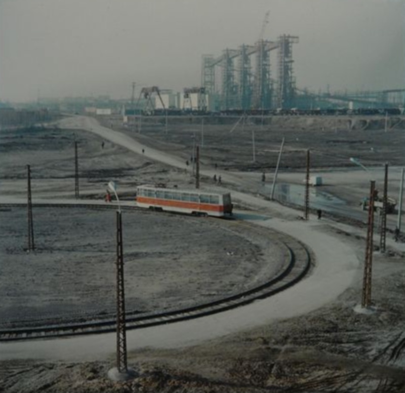 Старый Оскол — Исторические фотографии [1976-2003]; Старый Оскол — Трамвайная сеть и инфраструктура