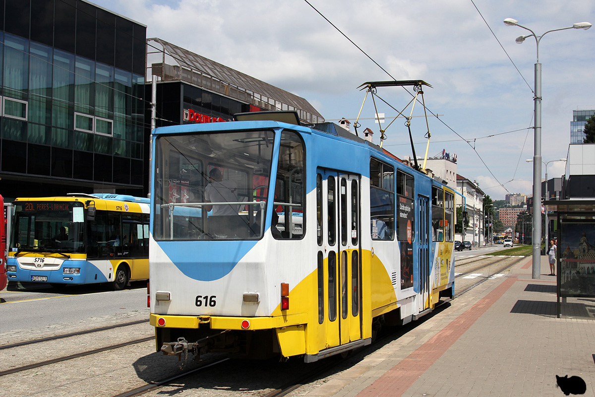 Košice, Tatra T6A5 č. 616; Košice — Košice Trolleybus day / Košický trolejbusový deň