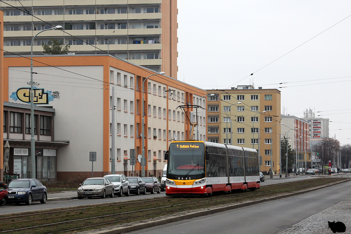 Прага, Škoda 15T7 ForCity Alfa Praha № 9443