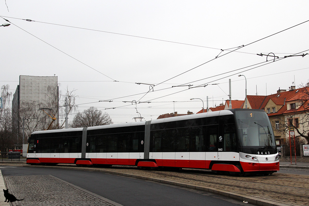Прага, Škoda 15T7 ForCity Alfa Praha № 9443