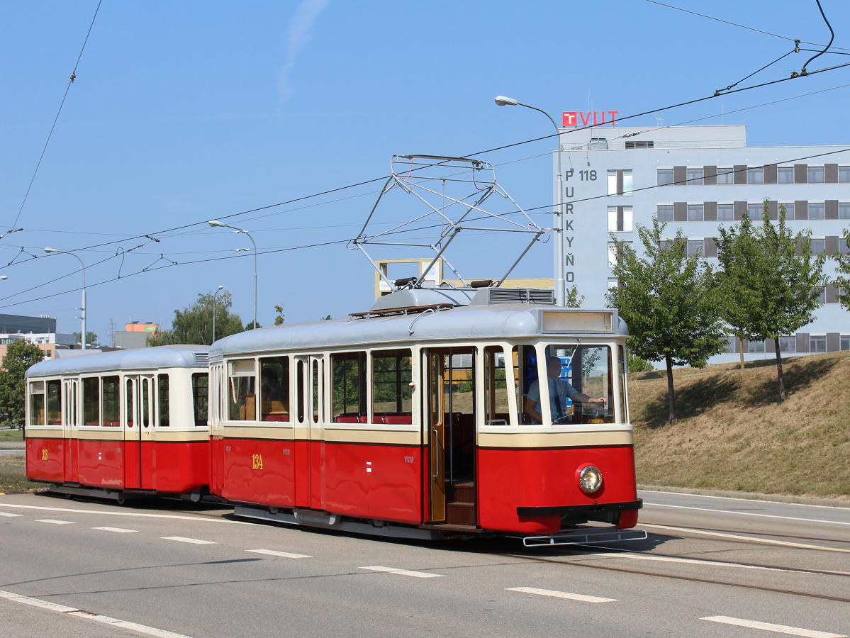 Брно, KPS 4MT2 № 134; Брно — Streetparty 150 — празднование 150-летия городского транспорта в г. Брно