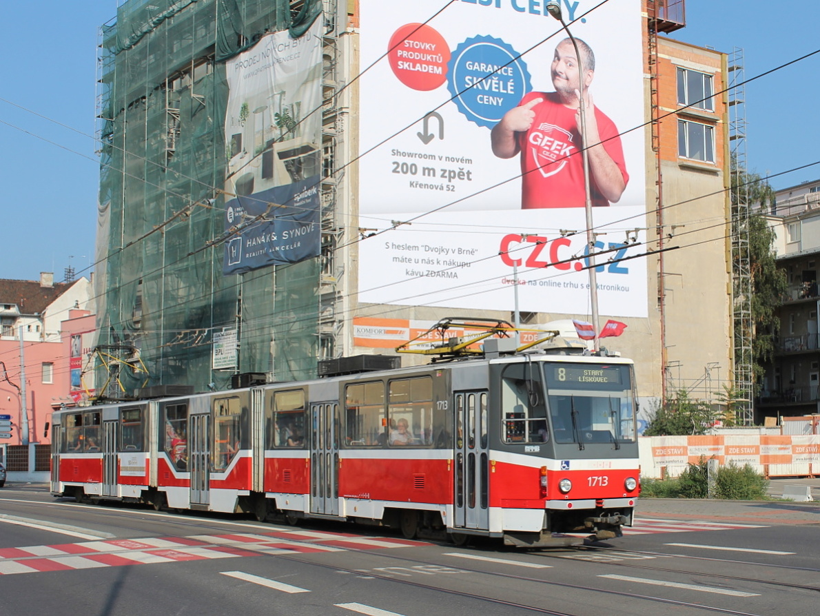 Брно, Tatra KT8D5R.N2 № 1713