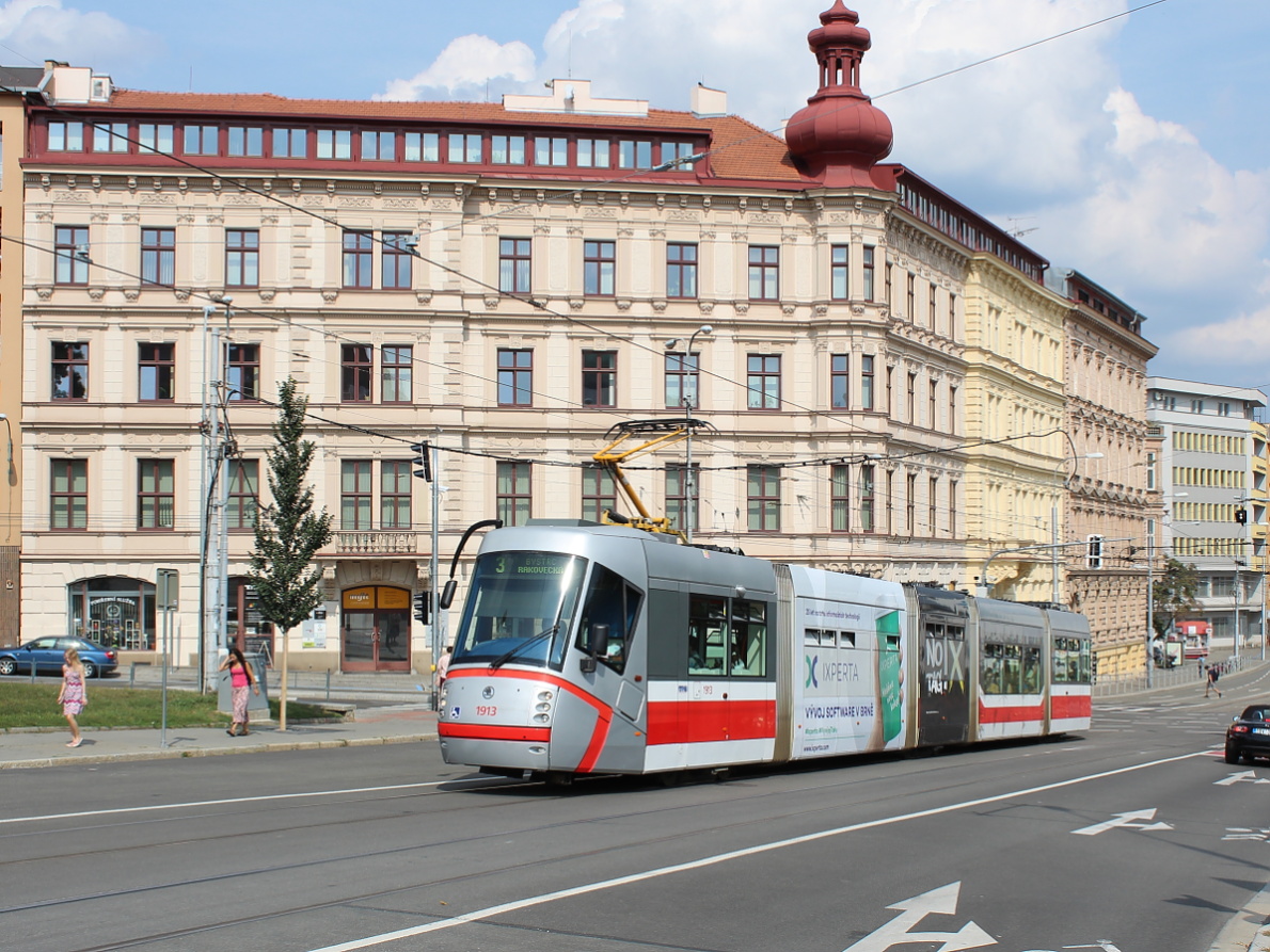 Брно, Škoda 13T Elektra № 1913