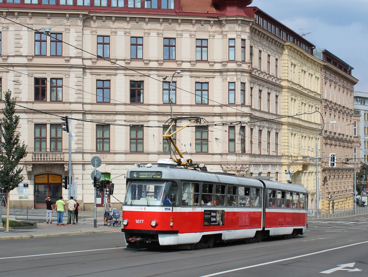Брно, Tatra K2P № 1077