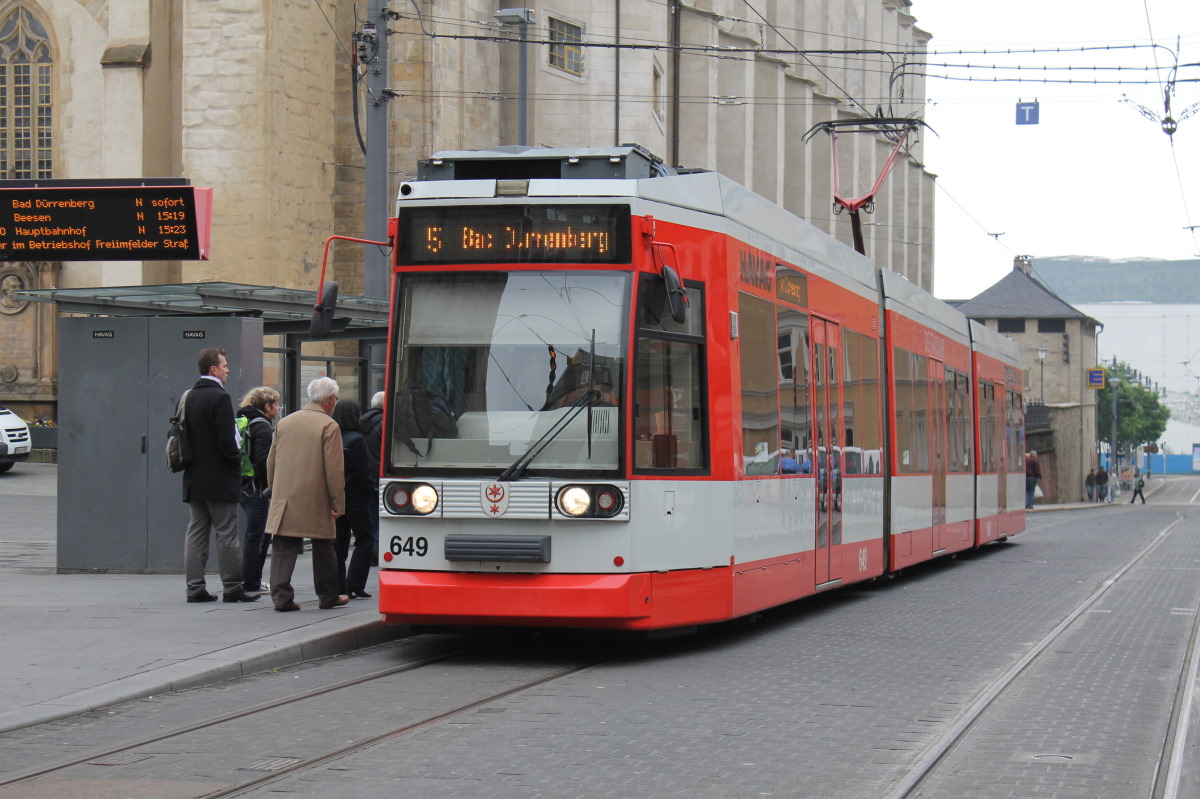 Галле, Duewag MGT6D № 649