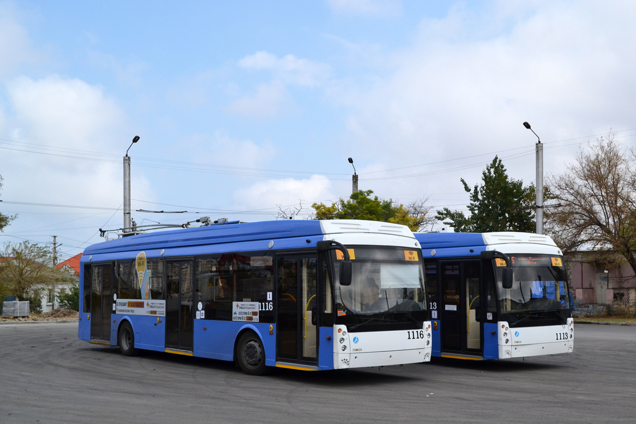 Севастополь, Тролза-5265.03 «Мегаполис» № 1116