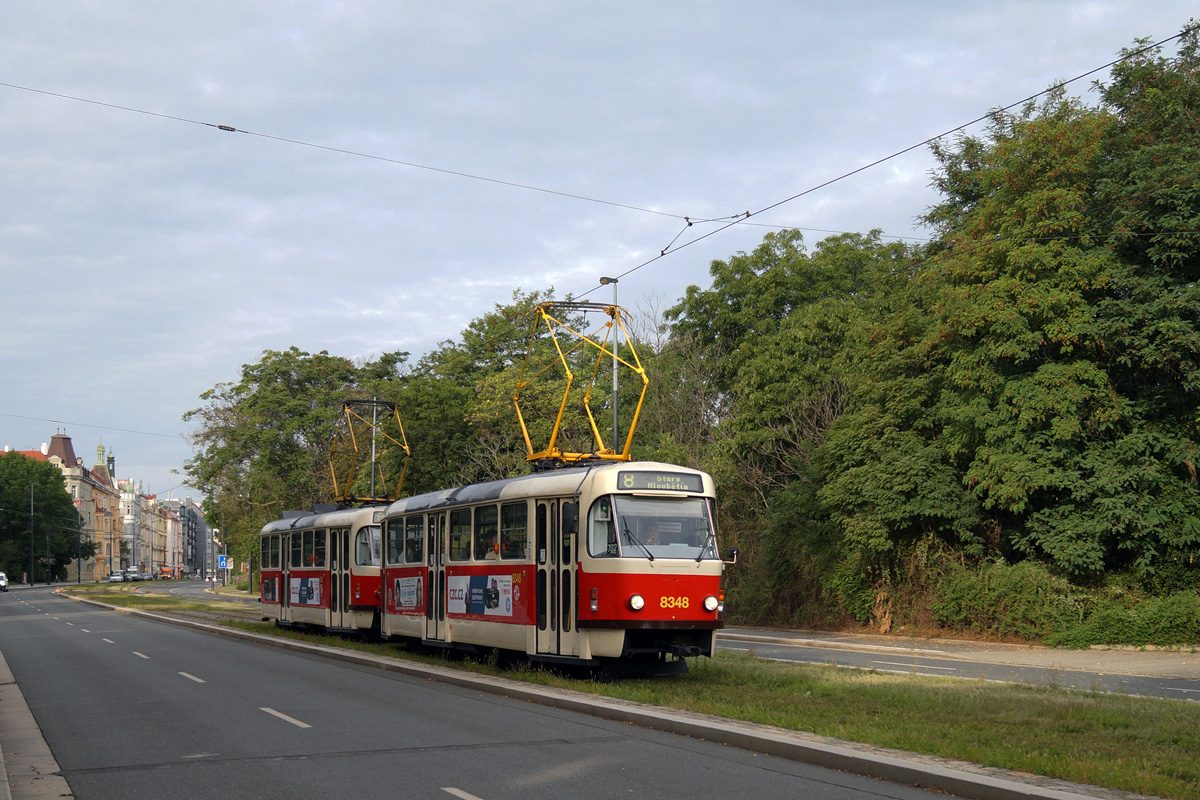 Прага, Tatra T3R.P № 8348