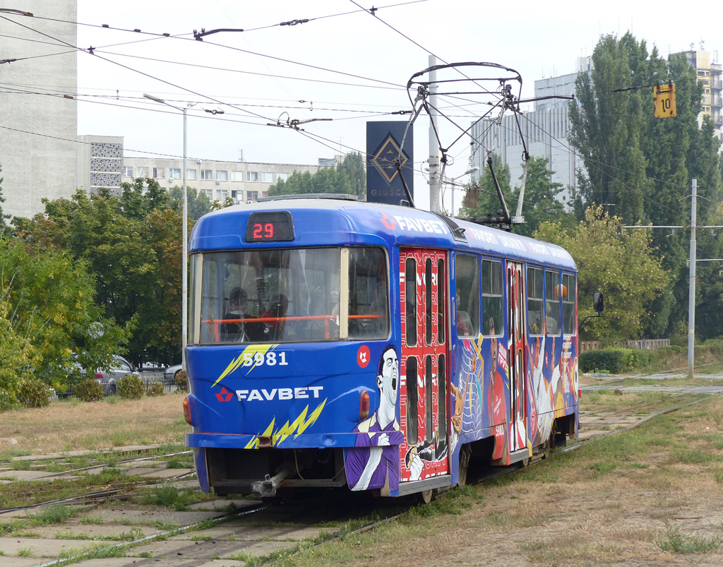 Киев, Tatra T3P № 5981